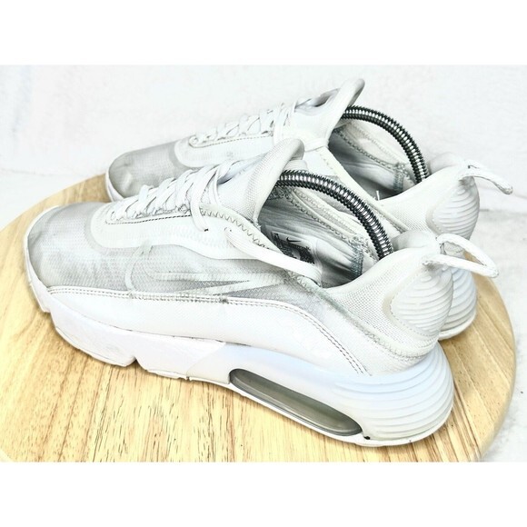 Nike Air Max 2090 Men's  White Sneakers Shoes - BV9977-100‎ Size 8.5 - Picture 3 of 6